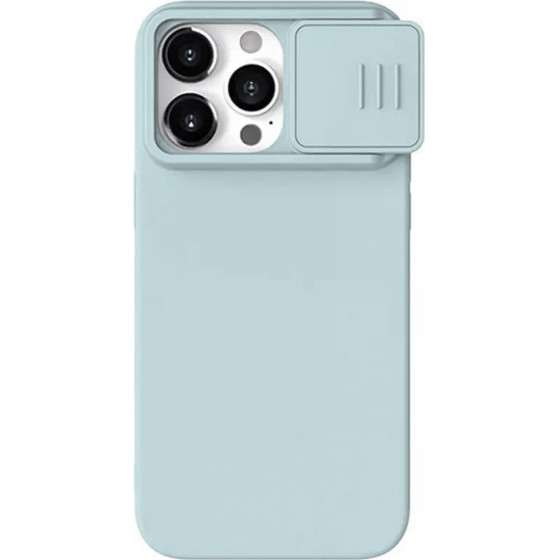 Nillkin - Camshield Silky Magsafe Silicone - Iphone 15 Pro Max - Haze Blue