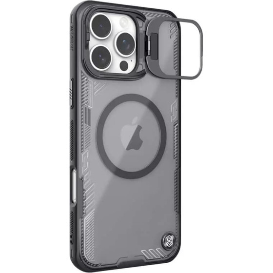 Nillkin - Iceblade Prop Magnetic (With Camera Cutout) - Iphone 16 Pro Max - Black