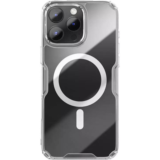 Nillkin - Nature Tpu Pro Magsafe Case - Iphone 16 Pro Max - Transparent