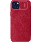 Nillkin - Qin Leather Case - Iphone 15 Plus - Red