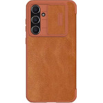 Nillkin - Qin Pro Leather Case - Samsung Galaxy S23 Fe - Brown