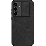 Nillkin - Qin Pro Leather Case - Samsung Galaxy S24 Fe - Black