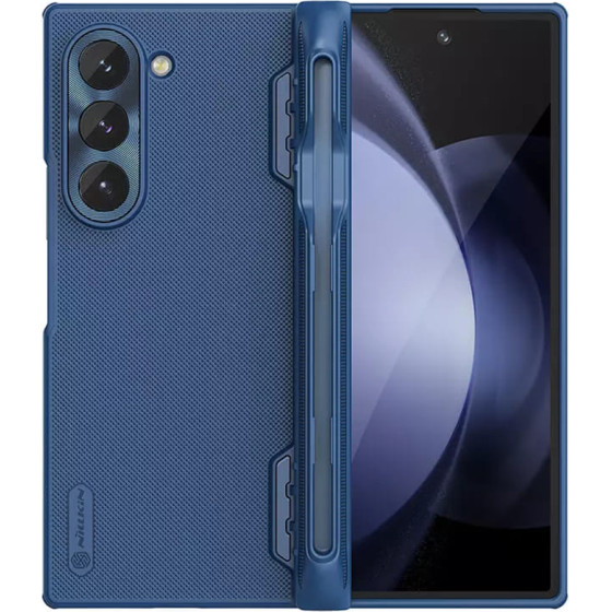 Nillkin - Super Frosted Shield Pen Holder - Samsung Galaxy Z Fold6 - Blue