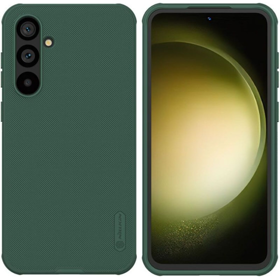 Nillkin - Super Frosted Shield Pro - Samsung Galaxy S24 Fe - Deep Green