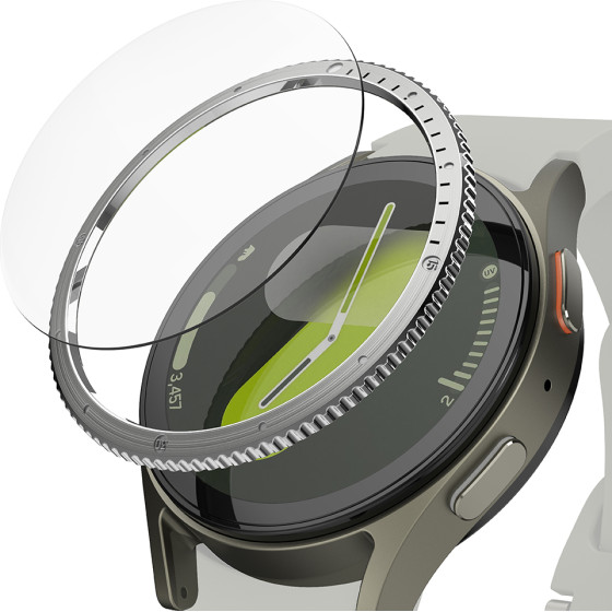 Ringke - Bezel Styling - Samsung Galaxy Watch7 40mm - Silver Pattern7 (CB-GW7-40-03)