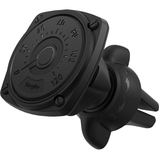 Ringke - Car Holder - Power Indicator Design For Air Vent - Black
