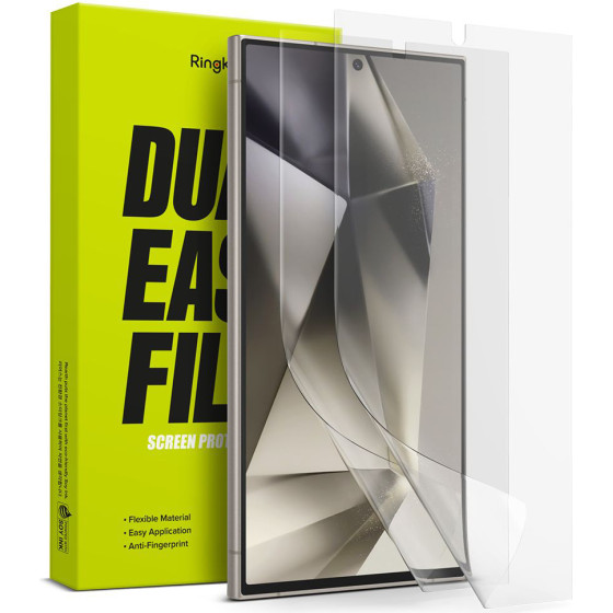 Ringke - Dual Easy Full (2 pack) - Samsung Galaxy S24 Ultra - Clear