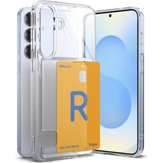 Ringke - Fusion Card - Samsung Galaxy S25 - Clear