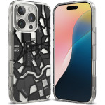 Ringke - Fusion Design - Iphone 16 Pro Max - Seoul Map Black