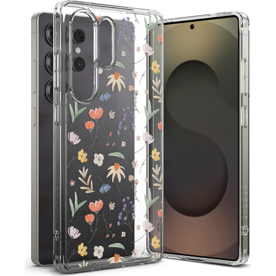 Ringke - Fusion Design - Samsung Galaxy S25 Ultra - Dry Flowers