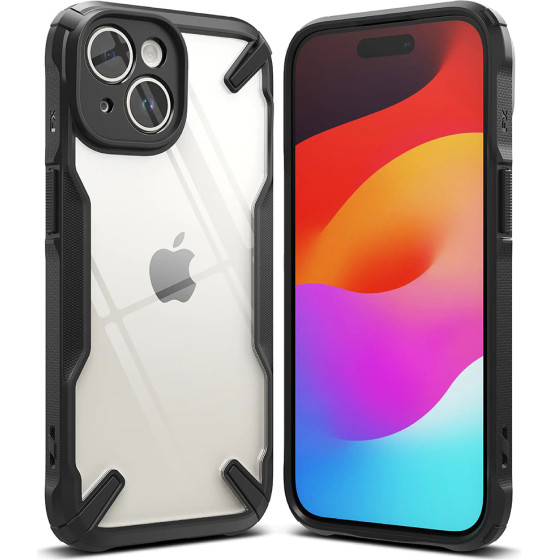 Ringke - Fusion X - Iphone 15 - Black