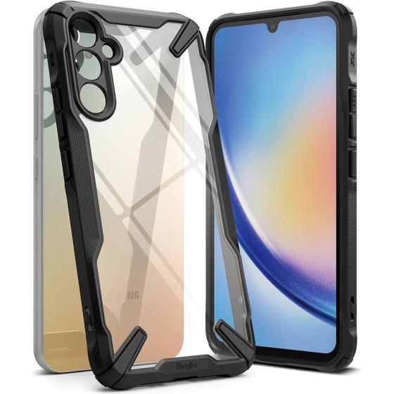 Ringke - Fusion X - Samsung Galaxy A34 5G - Black