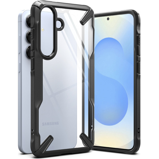 Ringke - Fusion X - Samsung Galaxy S25 Plus - Black