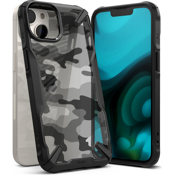 Ringke - Fusion X Design - Iphone 14 Plus - Camo Black