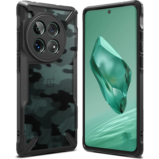 Ringke - Fusion X Design - Oneplus 12 - Camo Black
