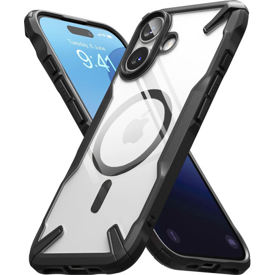 Ringke - Fusion X Magsafe - Iphone 16 - Black