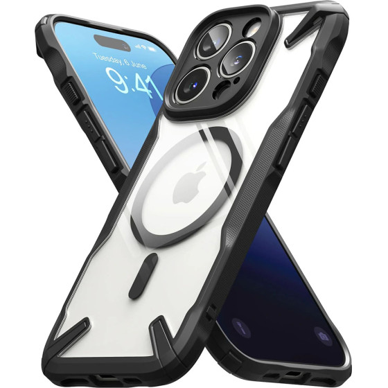 Ringke - Fusion X Magsafe - Iphone 16 Pro - Black