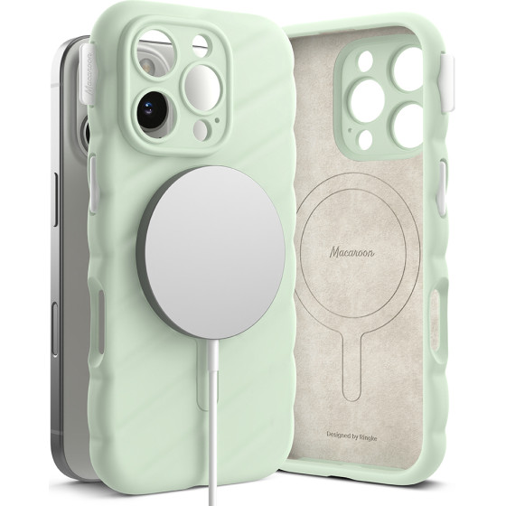 Ringke - Macaron Silicone Magsafe - Iphone 16 Pro - Mint