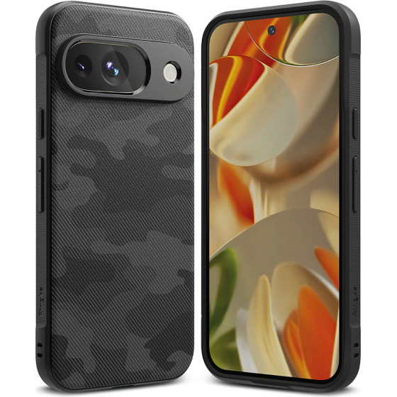 Ringke - Onyx Design - Google Pixel 9 - Camo Black