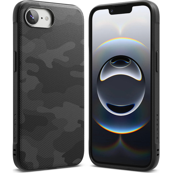 Ringke - Onyx Design - Iphone 16e - Camo Black