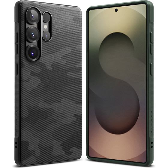 Ringke - Onyx Design - Samsung Galaxy S25 Ultra - Camo Black