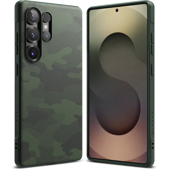 Ringke - Onyx Design - Samsung Galaxy S25 Ultra - Camo Green