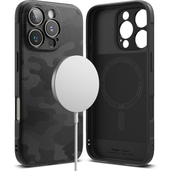 Ringke - Onyx Magsafe - Iphone 16 Pro Max - Camo Black