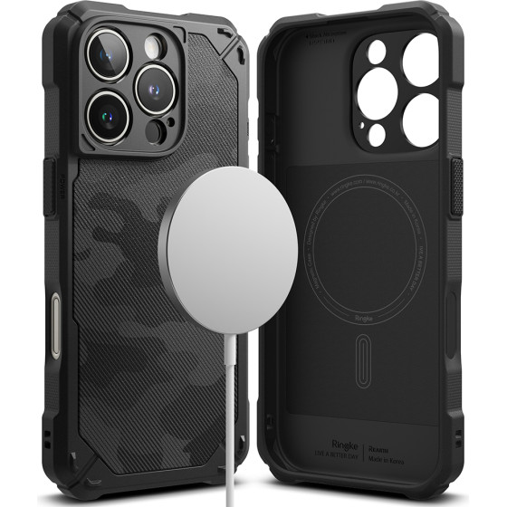 Ringke - Rugged Gear Magsafe - Iphone 16 Pro Max - Camo Black