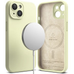 Ringke - Silicone Magnetic Magsafe - Iphone 15 - Sunny Lime