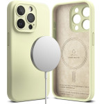 Ringke - Silicone Magnetic Magsafe - Iphone 15 Pro Max - Sunny Lime