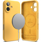 Ringke - Silicone Magnetic Magsafe - Iphone 16 - Yellow
