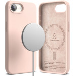 Ringke - Silicone Magnetic Magsafe - Iphone 16e - Pink Sand