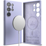 Ringke - Silicone Magnetic Magsafe - Samsung Galaxy S24 Ultra - Lavender