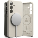 Ringke - Silicone Magnetic Magsafe - Samsung Galaxy S25 Plus - Stone