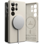Ringke - Silicone Magnetic Magsafe - Samsung Galaxy S25 Ultra - Stone