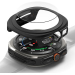 Ringke - Slim + Screen Protector - Samsung Galaxy Watch Ultra 47mm - Matte Black
