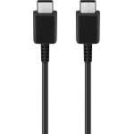 Samsung - Data Cable - Type-C To Type-C, 25W, 3A, 1m - Black (Bulk Packing) - (EP-DN980BBE)