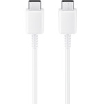 Samsung - Data Cable - Type-C To Type-C, 25W, 3A, 1m - White (Bulk Packing) - (EP-DN980BWE)