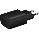 Samsung - Wall Charger EP-TA800EBe (GP-PTU021SOABQ) - Type-C, Fast Charging, 25W, 3A - Black (Bulk Packing) - (EP-TA800EBE;GP-PTU021SOABQ)