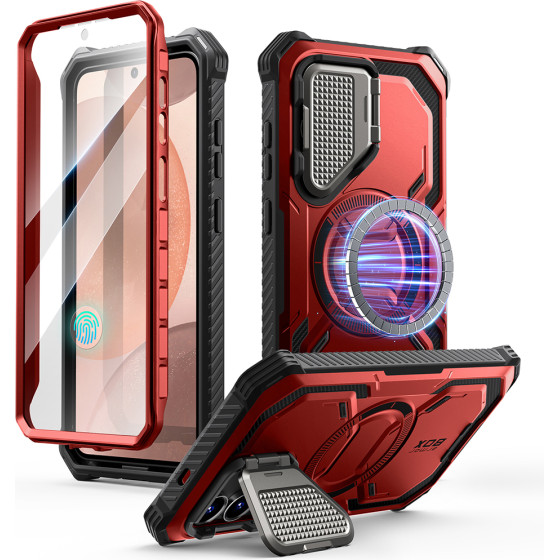 i-Blason - Armorbox Magsafe - Samsung Galaxy S25 - Ruddy