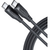Acefast - Data Cable (C3-03) - Type-C To Type-C, 60W, 3A, 480Mb/s, High-Speed Charging, 1.2m - Black