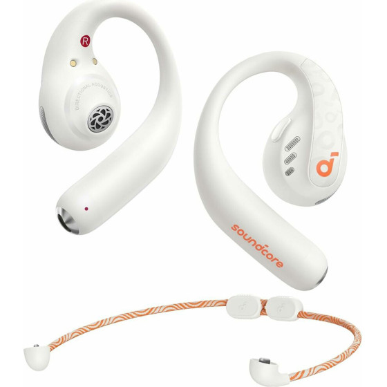 Anker - Wireless Earbuds Soundcore Aerofit Pro (A3871G21) - For Sport, Bluetooth, Waterproof - White
