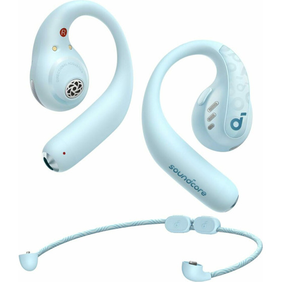 Anker - Wireless Earbuds Soundcore Aerofit Pro - For Sport, Bluetooth, Waterproof - Blue - (A3871G61)