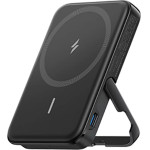Anker - Wireless Power Bank 322 - MagSafe, For iPhone, 5000mAh, 7.5W - Black - (A1618G11)