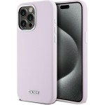 DKNY - Hardcase Liquid Silicone Small Metal Logo Magsafe - Iphone 15 Pro Max - Pink - (DKHMP15XSMCHLP)