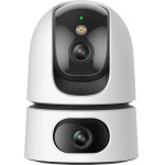 IMOU - 360� Indoor Wi-Fi Camera Ranger Dual - 8MP, With Motion Detection, Alarm, Privacy Protection - White - (IPC-S2XP-8M0WED)