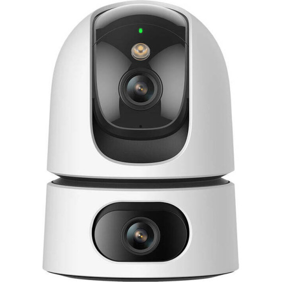 IMOU - 360� Indoor Wi-Fi Camera Ranger Dual - 8MP, With Motion Detection, Alarm, Privacy Protection - White - (IPC-S2XP-8M0WED)