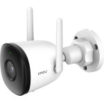 IMOU - Outdoor Wi-Fi Camera Bullet 2C - 1080p, 16x Zoom, Night Vision, IP67, Motion Detection - White - (IPC-F22P)