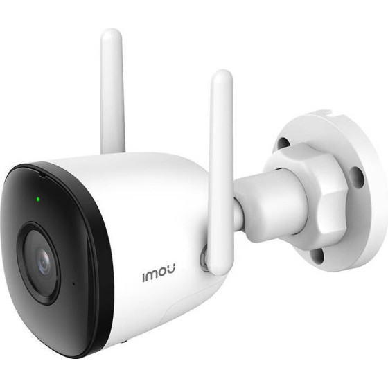 IMOU - Outdoor Wi-Fi Camera Bullet 2C - 1080p, 16x Zoom, Night Vision, IP67, Motion Detection - White - (IPC-F22P)