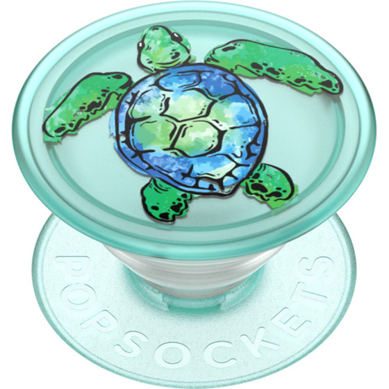 PopSockets - Popgrip - Plantcore Translucent Tortuga